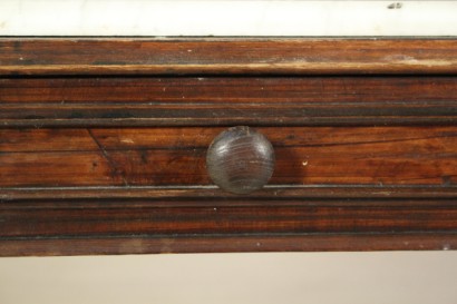 WC, Louis-Philippe, Carrara Marmor, Walnuss, 800, hergestellt in Italien, #antiquariato, #altrimobili, #dimanoinmano