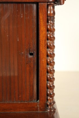 leather, mahogany furniture, Victorian, 800, 1800, England, #antiquariato, #altrimobili, #dimanoinmano