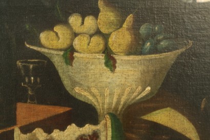art of the twentieth century, 1900, 900 half, oil paintings, oil on canvas, still life, Italian 17th century style, centerpieces, fruit, #arte, #novecento, #dimanoinmano