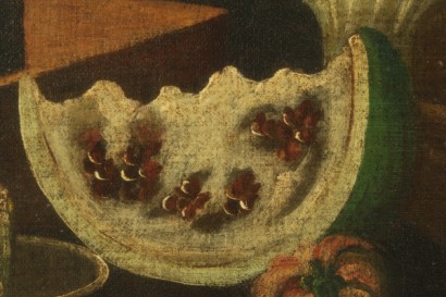 art of the twentieth century, 1900, 900 half, oil paintings, oil on canvas, still life, Italian 17th century style, centerpieces, fruit, #arte, #novecento, #dimanoinmano