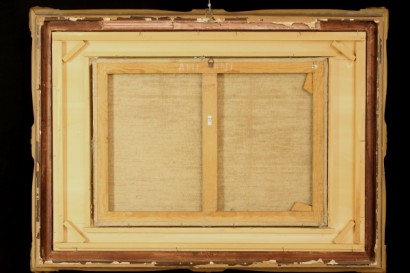 art of the twentieth century, 1900, 900 half, oil paintings, oil on canvas, still life, Italian 17th century style, centerpieces, fruit, #arte, #novecento, #dimanoinmano