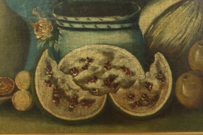 arte del siglo XX, 1900, 900, aún vida, pinturas al óleo, óleo sobre lienzo, frutas, florero, flores, #arte, #novecento, #dimanoinmano