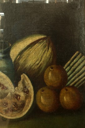 arte del siglo XX, 1900, 900, aún vida, pinturas al óleo, óleo sobre lienzo, frutas, florero, flores, #arte, #novecento, #dimanoinmano