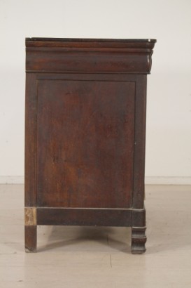 Charles X Gustav Dresser, walnut, solid wood, 800, 1800, made in italy, #antiquariato, #cassettoni, #comò, #dimanoinman