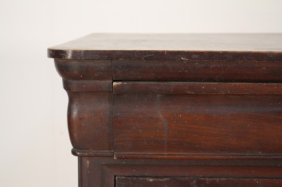Charles X Gustav Dresser, walnut, solid wood, 800, 1800, made in italy, #antiquariato, #cassettoni, #comò, #dimanoinman