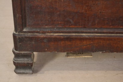 Charles X Gustav Dresser, walnut, solid wood, 800, 1800, made in italy, #antiquariato, #cassettoni, #comò, #dimanoinman