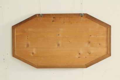 #dimanoinmano, #modernariato, #complementi, Spiegel, Eiche, 40 Jahre, hergestellt in Italien, italienische Produktion