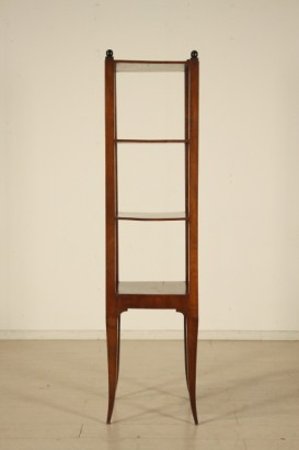 Biedermeier etagere, walnut, ebanizzate, Walnut balls, 800, 1800, Austria, #antiquariato, #vetrine, #credenze, #dimanoinmano