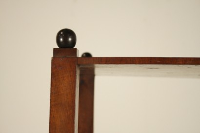 Biedermeier etagere, walnut, ebanizzate, Walnut balls, 800, 1800, Austria, #antiquariato, #vetrine, #credenze, #dimanoinmano