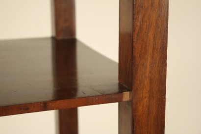 Biedermeier etagere, walnut, ebanizzate, Walnut balls, 800, 1800, Austria, #antiquariato, #vetrine, #credenze, #dimanoinmano