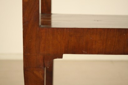 Biedermeier etagere, walnut, ebanizzate, Walnut balls, 800, 1800, Austria, #antiquariato, #vetrine, #credenze, #dimanoinmano