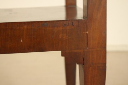 Biedermeier etagere, walnut, ebanizzate, Walnut balls, 800, 1800, Austria, #antiquariato, #vetrine, #credenze, #dimanoinmano