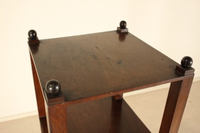 Biedermeier etagere, walnut, ebanizzate, Walnut balls, 800, 1800, Austria, #antiquariato, #vetrine, #credenze, #dimanoinmano