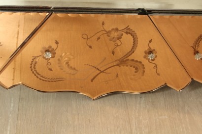 #dimanoinmano, #modernariato, #complementi, moderne, Accessoires, Spiegel, getöntes Glas, dekoriertes Glas, Glas, 40 Jahre, hergestellt in Italien, italienische Produktion