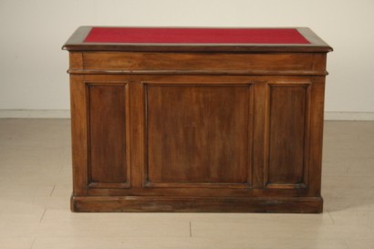 Desk, walnut, solid wood, 800, made in italy, #antiquariato, #scrivanie, #scrittoi, #dimanoinmano