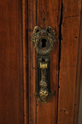 Desk, walnut, solid wood, 800, made in italy, #antiquariato, #scrivanie, #scrittoi, #dimanoinmano