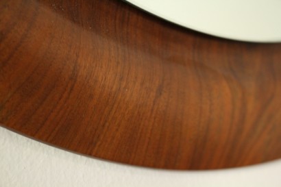 #dimanoinmano, #modernariato, #complementi, modernism, accessories, mirror, 50-60 years, teak, made in italy, Italian production