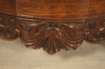 Dresser, walnut, solid wood, Provençal, 900, made in italy, #bottega, #mobiliinstile, #dimanoinmano