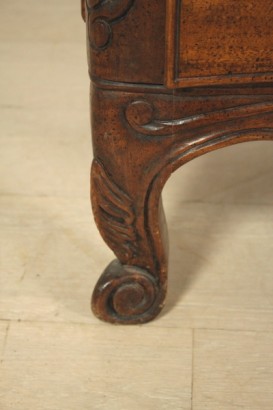 Dresser, walnut, solid wood, Provençal, 900, made in italy, #bottega, #mobiliinstile, #dimanoinmano