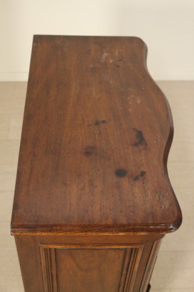 Dresser, walnut, solid wood, Provençal, 900, made in italy, #bottega, #mobiliinstile, #dimanoinmano