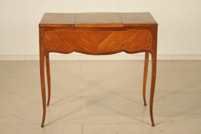 toilet, inlays, mahogany, late Baroque, floral, bois de rose, veneered, 900, made in italy, #bottega, #mobiliinstile, #dimanoinmano