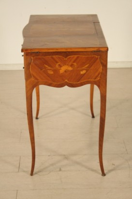 toilet, inlays, mahogany, late Baroque, floral, bois de rose, veneered, 900, made in italy, #bottega, #mobiliinstile, #dimanoinmano