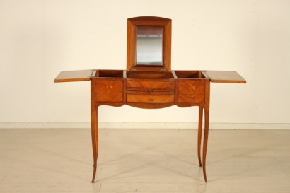 toilet, inlays, mahogany, late Baroque, floral, bois de rose, veneered, 900, made in italy, #bottega, #mobiliinstile, #dimanoinmano