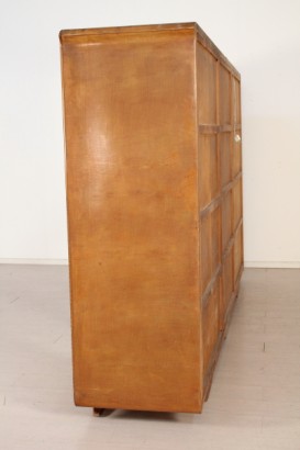 armario, 40 años, decorado, enchapado madera, arce, nogal, hecha en Italia, #modernariato, #mobilio, #dimanoinmano