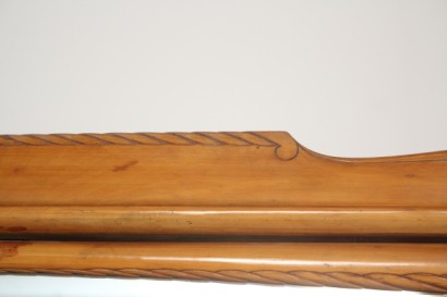 armario, 40 años, decorado, enchapado madera, arce, nogal, hecha en Italia, #modernariato, #mobilio, #dimanoinmano