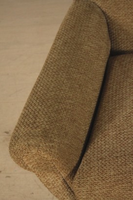 Sillón, 50 años, tapicería, tela, metal, hecho en Italia, #modernariato, #poltrone, #dimanoinmano