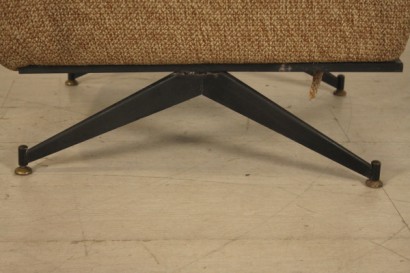 Sillón, 50 años, tapicería, tela, metal, hecho en Italia, #modernariato, #poltrone, #dimanoinmano