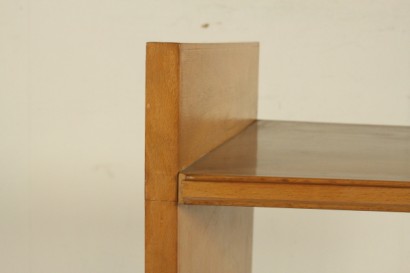 muebles retro, accesorios, consola, consola de 50 años en la haya, consola de madera de haya, virola de cobre amarillo, #dimanoinmano, #modernariato, #complementi