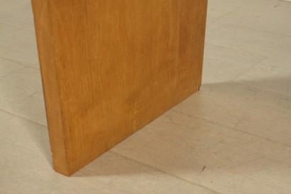 muebles retro, accesorios, consola, consola de 50 años en la haya, consola de madera de haya, virola de cobre amarillo, #dimanoinmano, #modernariato, #complementi