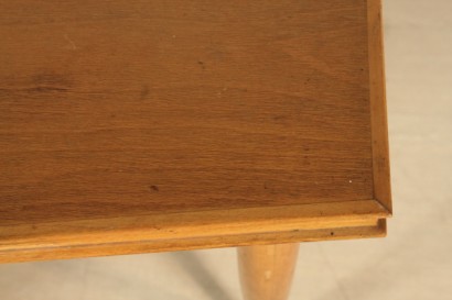 muebles retro, accesorios, consola, consola de 50 años en la haya, consola de madera de haya, virola de cobre amarillo, #dimanoinmano, #modernariato, #complementi