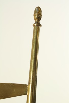 sillas, latón, acolchado, tela, 900, hecha en Italia, #modernariato, #sedie, #dimanoinmano