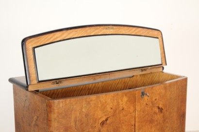 , Muebels para bares, enchapado de madera, madera, latón, hecho en Italia, #modernariato, #mobilio, #dimanoinmano