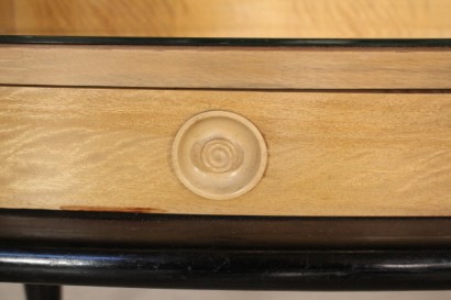 , Muebels para bares, enchapado de madera, madera, latón, hecho en Italia, #modernariato, #mobilio, #dimanoinmano