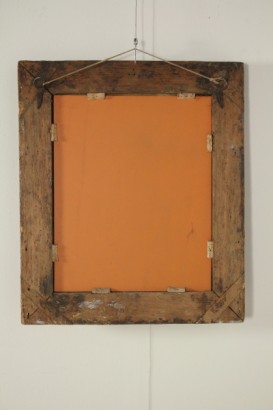 espejo, lacado, 700, hecho en Italia, #antiquariato, #specchi, #cornici, #dimanoinmano