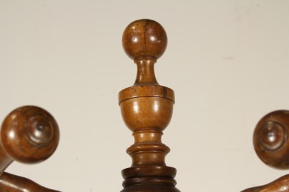 suspensión, redondo, 800 nogal, hecha en Italia, #bottega, #umbertino, #dimanoinmano