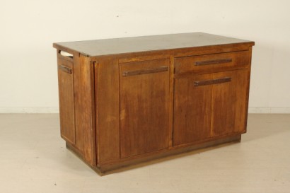 mobile, rovere, impiallacciato, anni 50, made in italy, #modernariato, #tavoli, #dimanoinmano