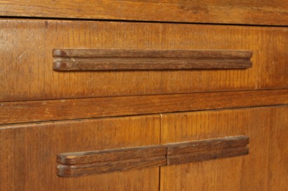 mobile, rovere, impiallacciato, anni 50, made in italy, #modernariato, #tavoli, #dimanoinmano