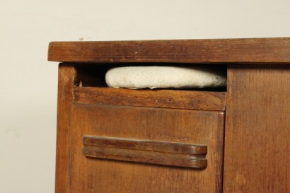 mobile, rovere, impiallacciato, anni 50, made in italy, #modernariato, #tavoli, #dimanoinmano