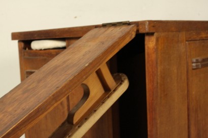 mobile, rovere, impiallacciato, anni 50, made in italy, #modernariato, #tavoli, #dimanoinmano