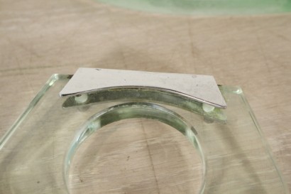 modernariato, complementi, Arredo per bagno, vetro molato, formica, ottone crometo, #modernariato, #complementi, #dimanoinmano