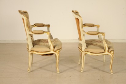 Coppia poltrone in stile Barocchetto