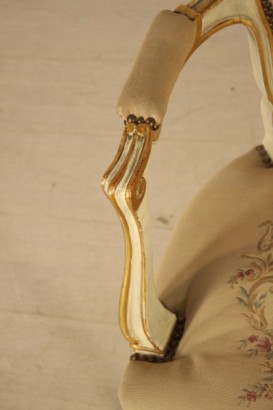 Coppia poltrone in stile Barocchetto