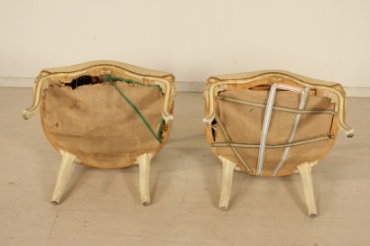 Coppia poltrone in stile Barocchetto