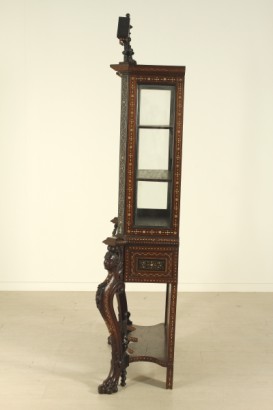 Featured, Elfenbein, Neo Gothic, Mahagoni, 800, 1800, hergestellt in Italien, #antiquariato, #librerie, #vetrine, #dimanoinmano