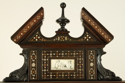 Featured, Elfenbein, Neo Gothic, Mahagoni, 800, 1800, hergestellt in Italien, #antiquariato, #librerie, #vetrine, #dimanoinmano