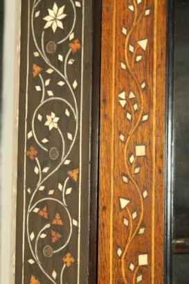 Featured, Elfenbein, Neo Gothic, Mahagoni, 800, 1800, hergestellt in Italien, #antiquariato, #librerie, #vetrine, #dimanoinmano